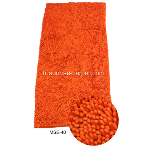 Chenille Rug with Microfiber